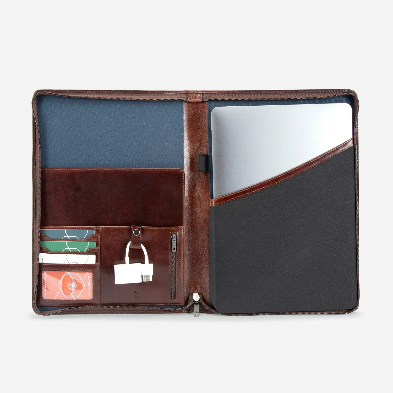 Jekyll & Hide Oxford Portalaptop Pelle 13" A4 con Taccuino