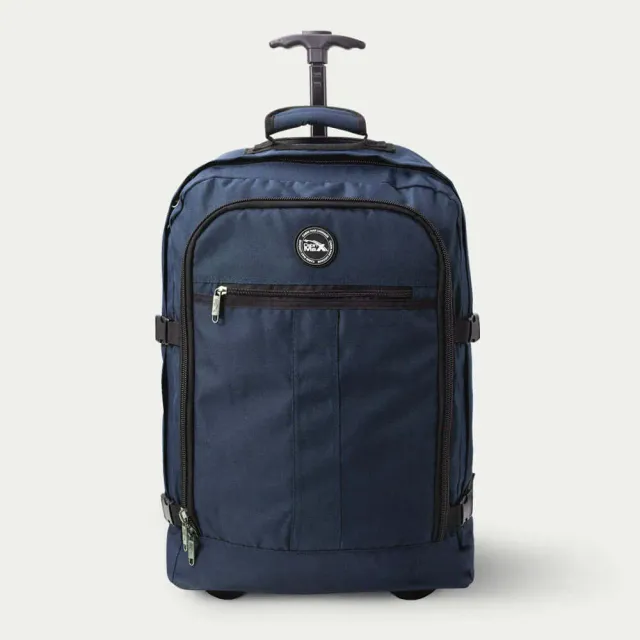 Cabin Max Lyon 44L trolley zaino 55x40x20 blu ibrido