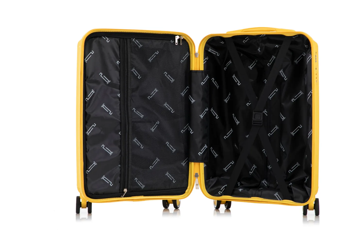 CELIMS SkyCruiser Valigia Cabina 55 cm Rosa Polipropilene