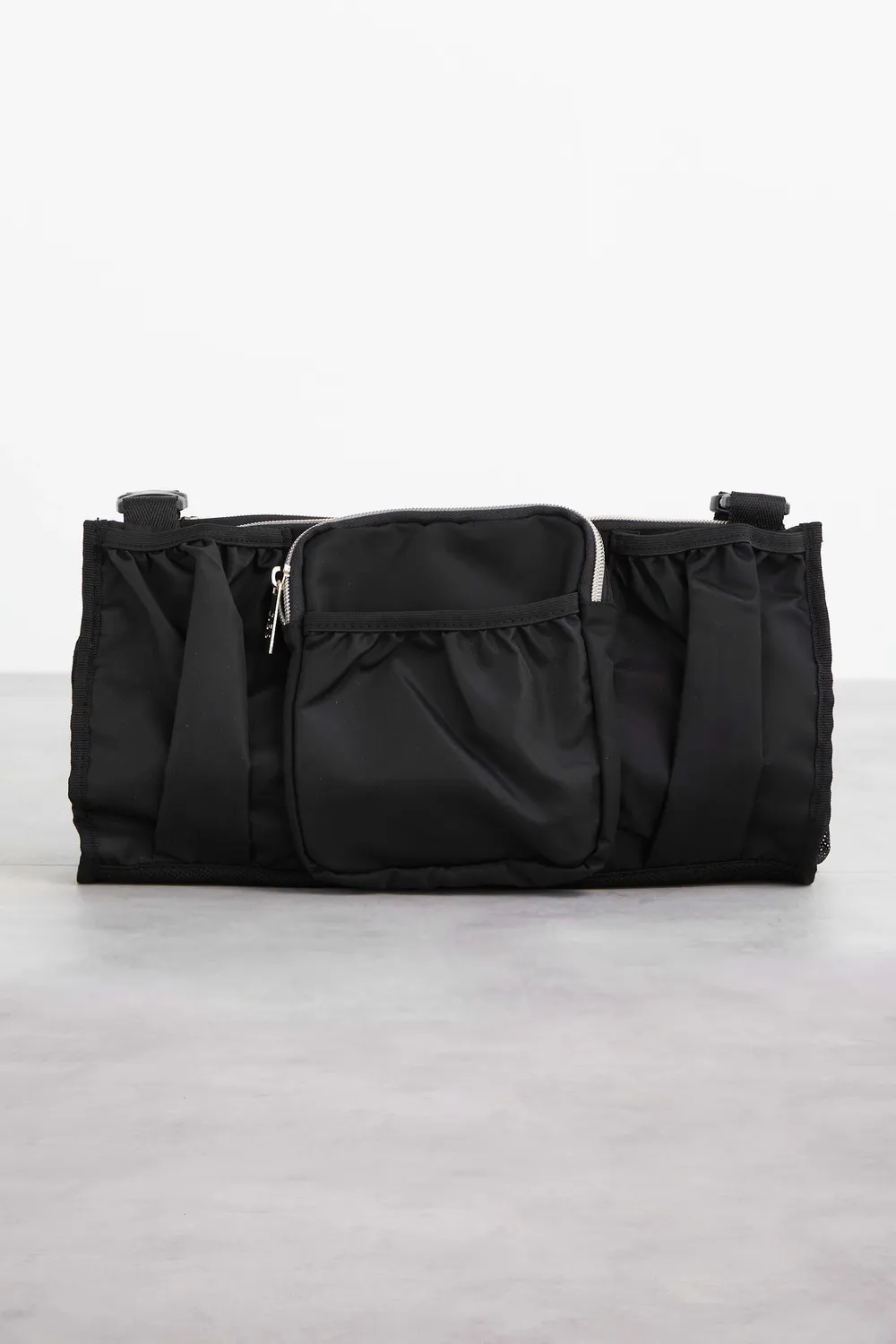 Beis Stroller Caddy organizer passeggino nero da viaggio