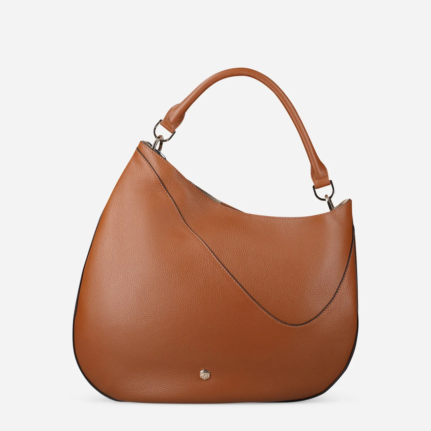 Jekyll & Hide Madrid borsa hobo pelle marrone