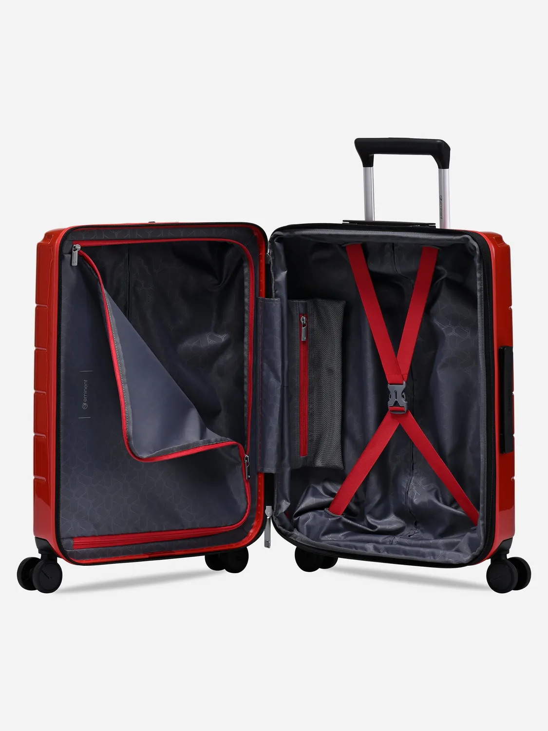 Eminent Voyager bagaglio a mano rosso espandibile