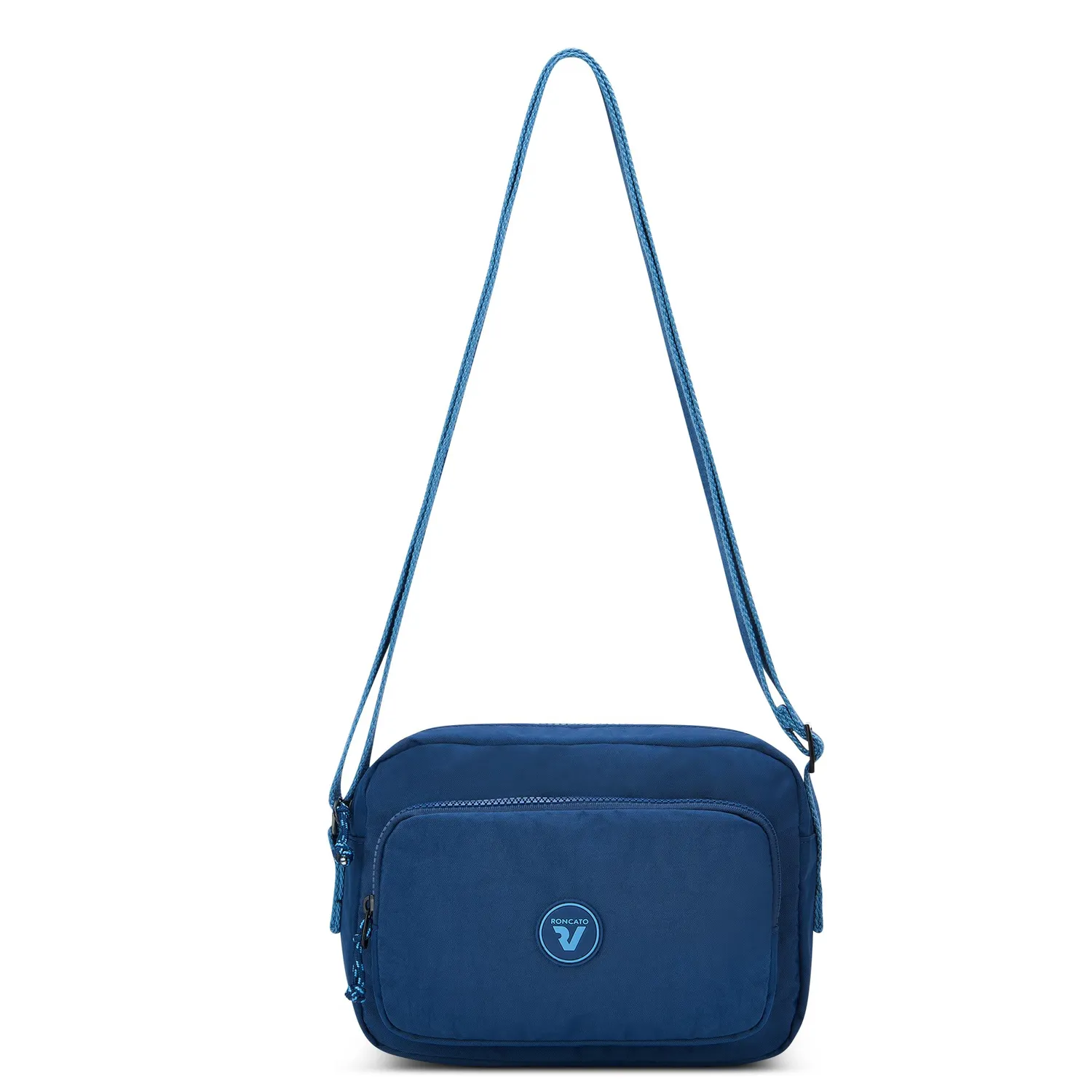 Roncato Rolling tracolla piccola blu donna