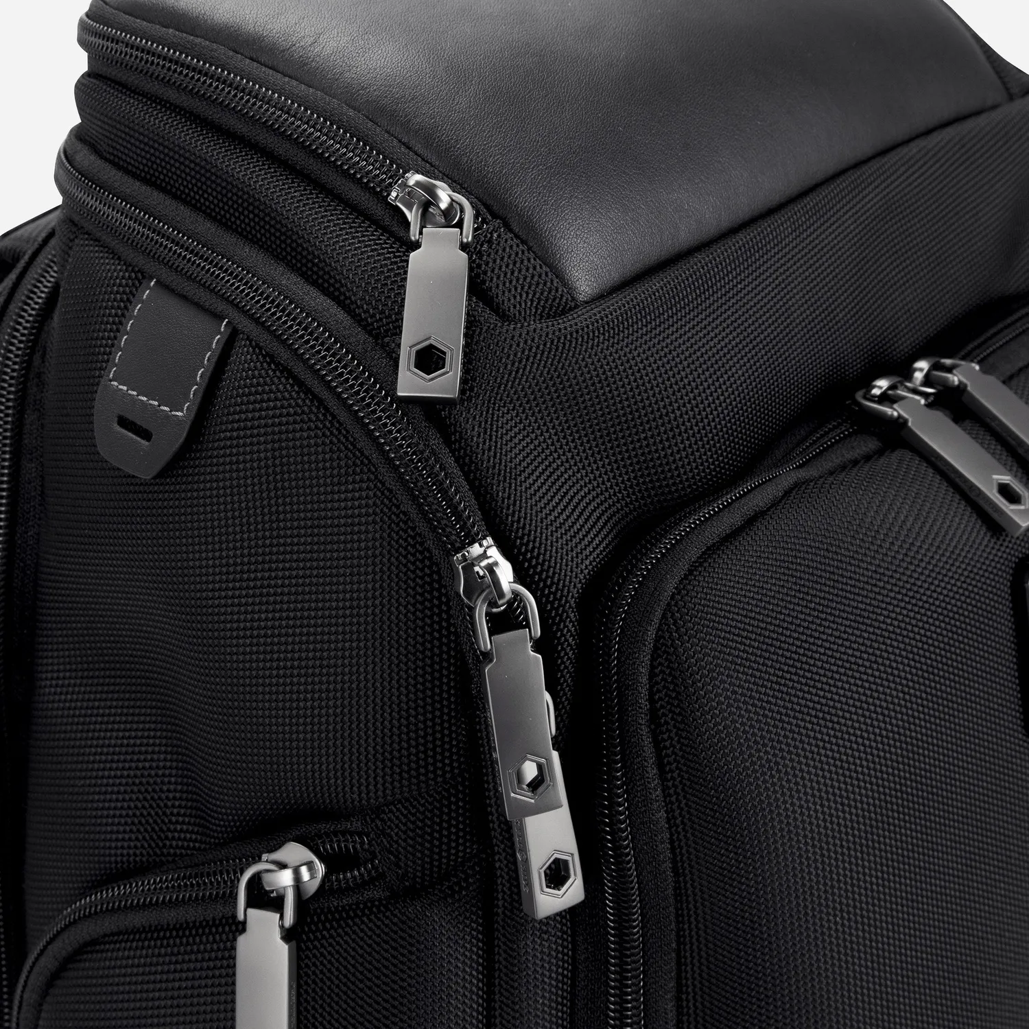 Jekyll & Hide Tokyo Zaino Laptop 17" Nylon Nero flip-top