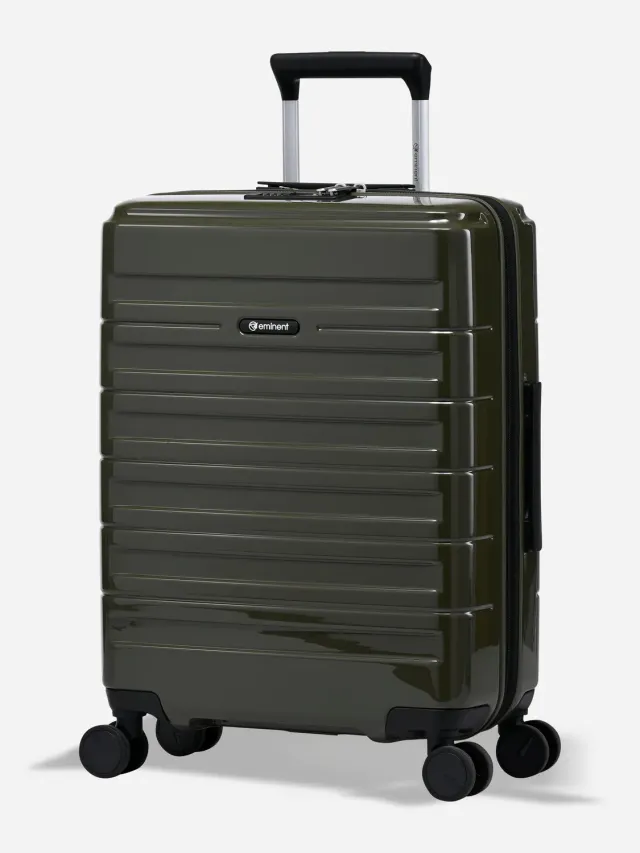 Eminent Voyager Cabina Espandibile bagaglio a mano verde scuro rigido