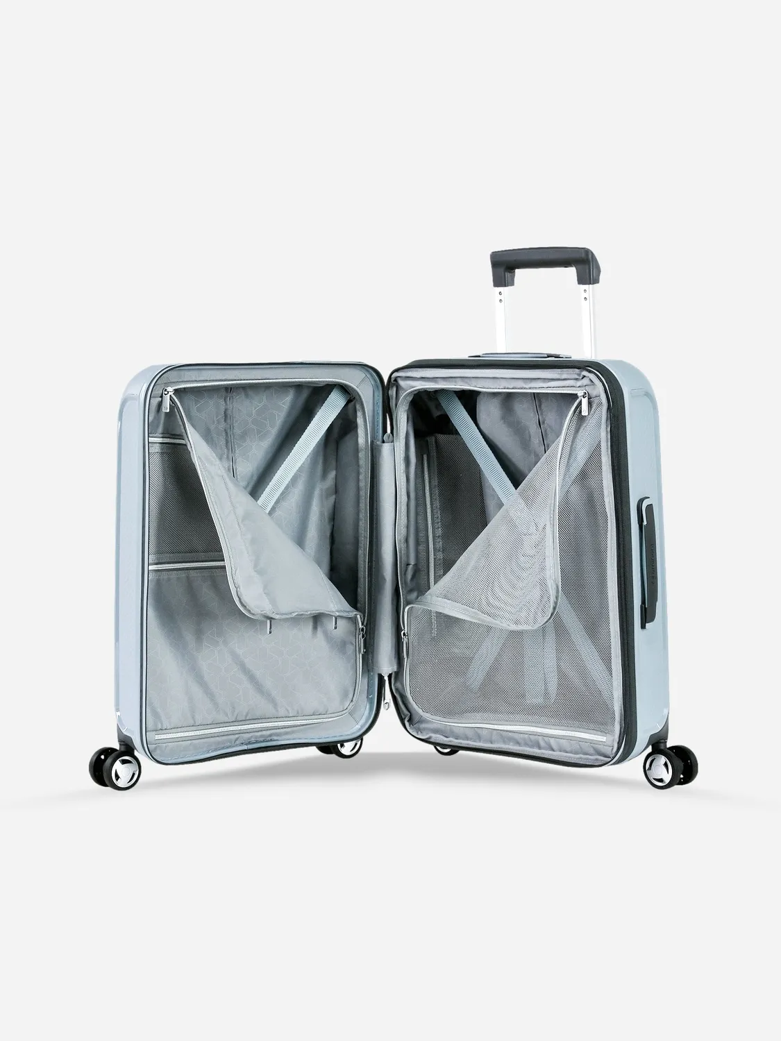 Eminent Aegis Cabina Espandibile trolley azzurro rigido