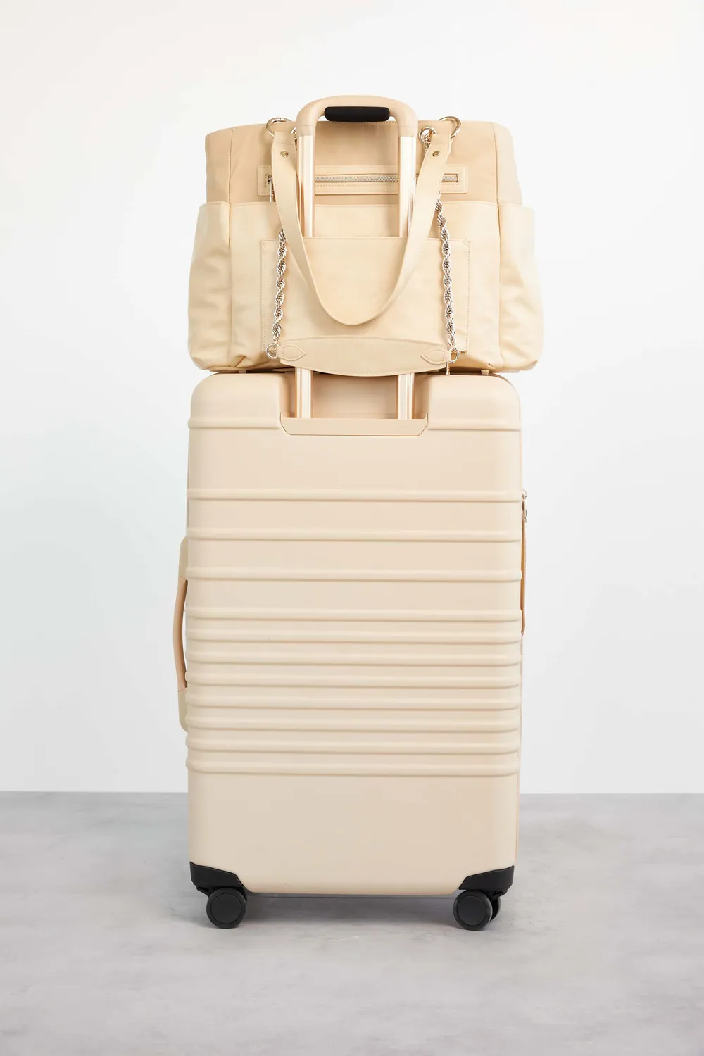 Beis Diaper Bag borsa fasciatoio beige 4 tracolle