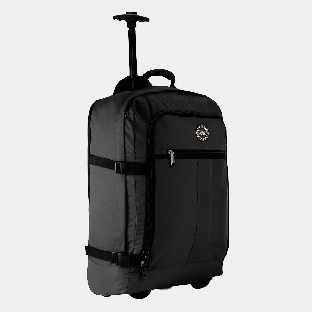 Cabin Max Lyon 44L trolley zaino 55x40x20 blu ibrido