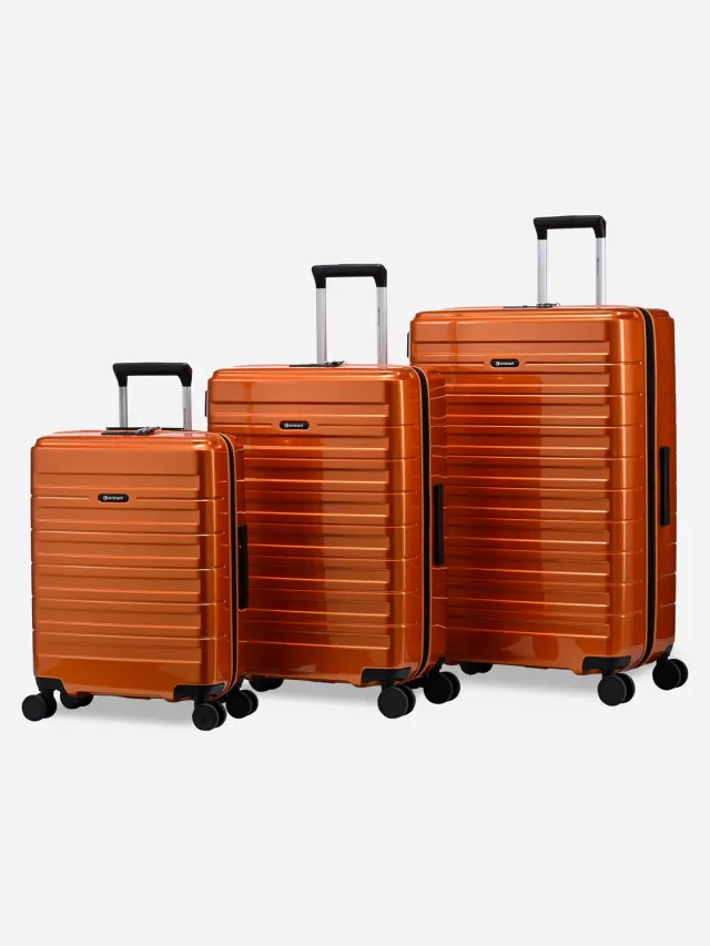 Eminent Voyager Set Espandibile set valigie arancione rigido