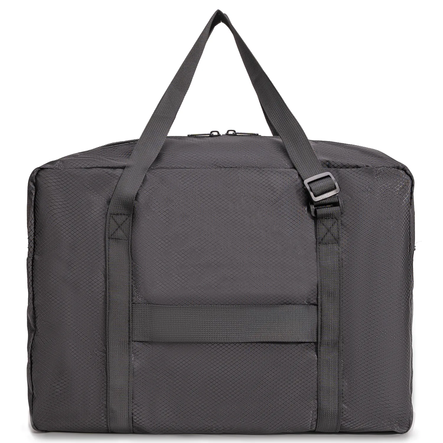 CELIMS borsa pieghevole 40x30x20 nero nylon ultraleggera