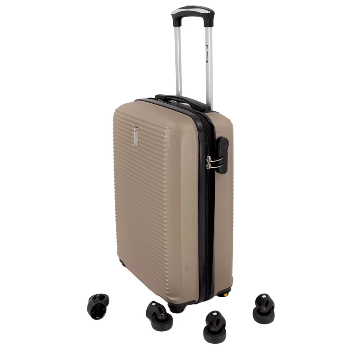CELIMS Weekend XS 45 cm trolley cabina nero ruote staccabili