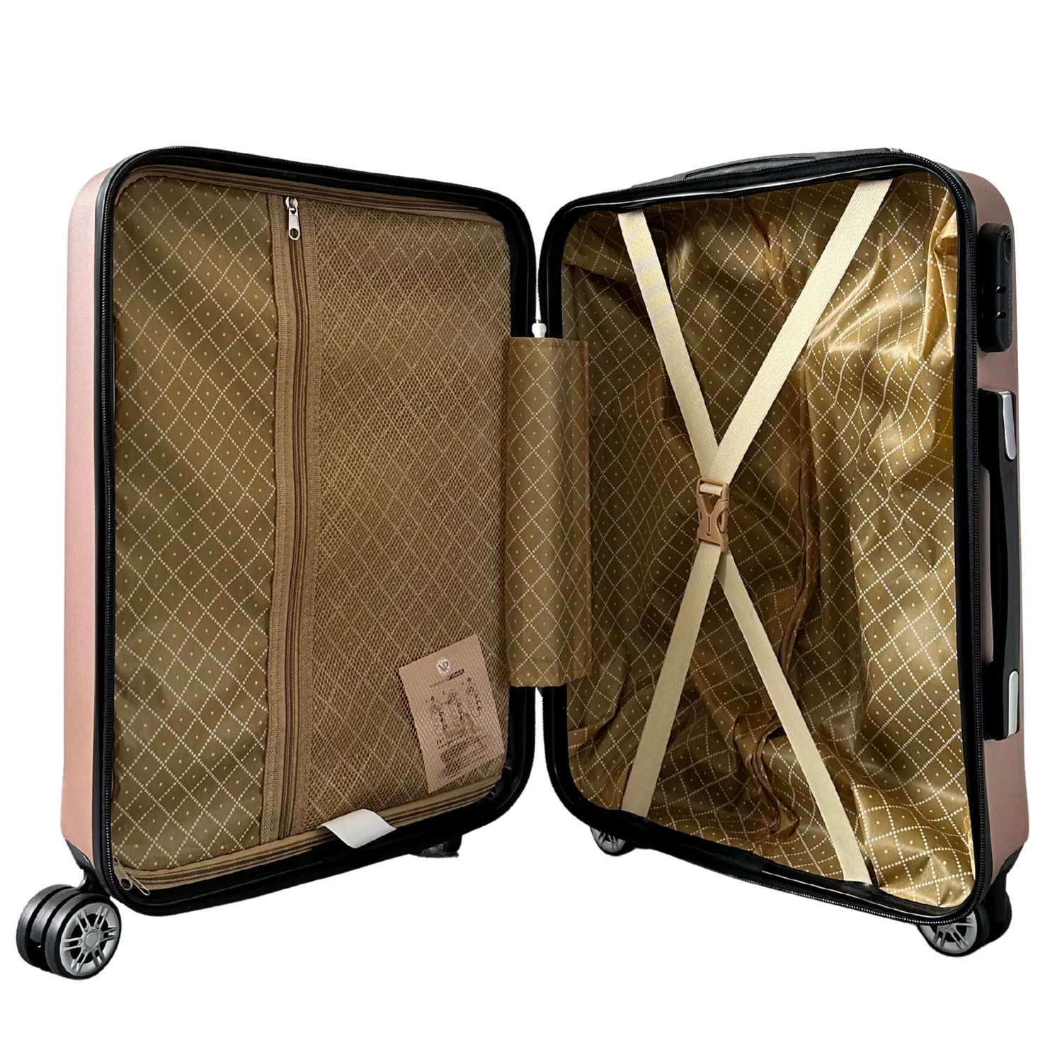 CELIMS SkyCruiser Valigia 65cm Champagne rigida doppie ruote