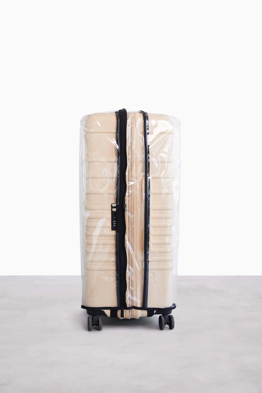 Beis Large Check-In cover valigia trasparente PVC