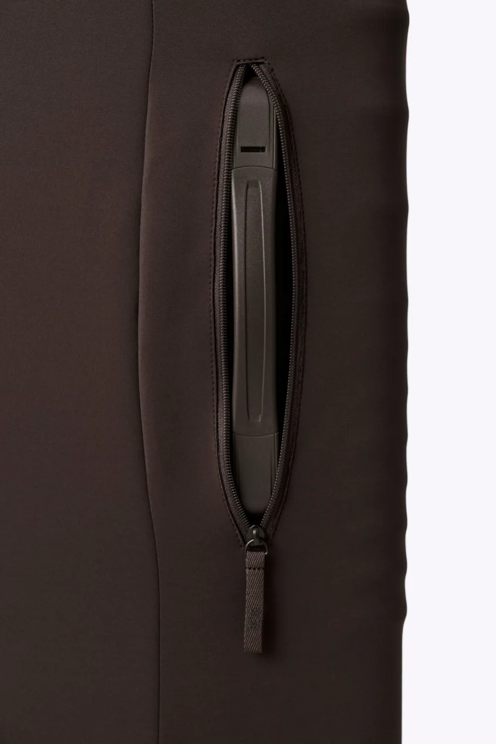 Beis Hybrid Cover Copri Valigia Carry-On Espresso