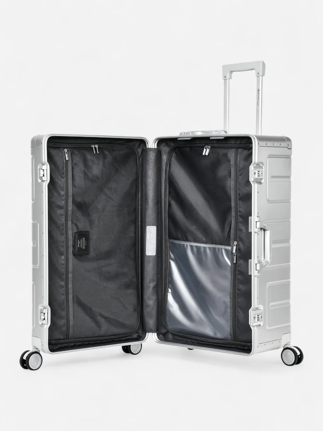 Eminent Athens Trunk valigia alluminio con TSA