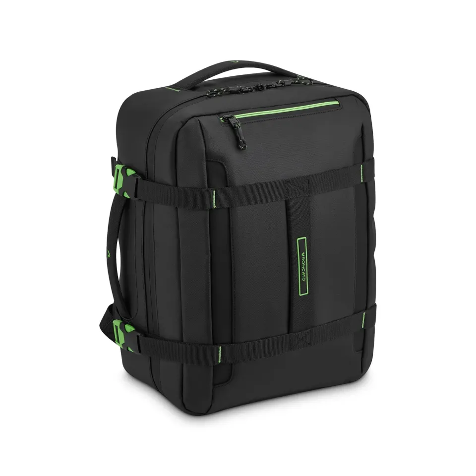 Roncato Norway Zaino Viaggio 40x30x20 Nero 24L Ryanair