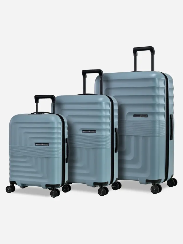 Eminent Dandelion Set espandibile valigie azzurro chiaro