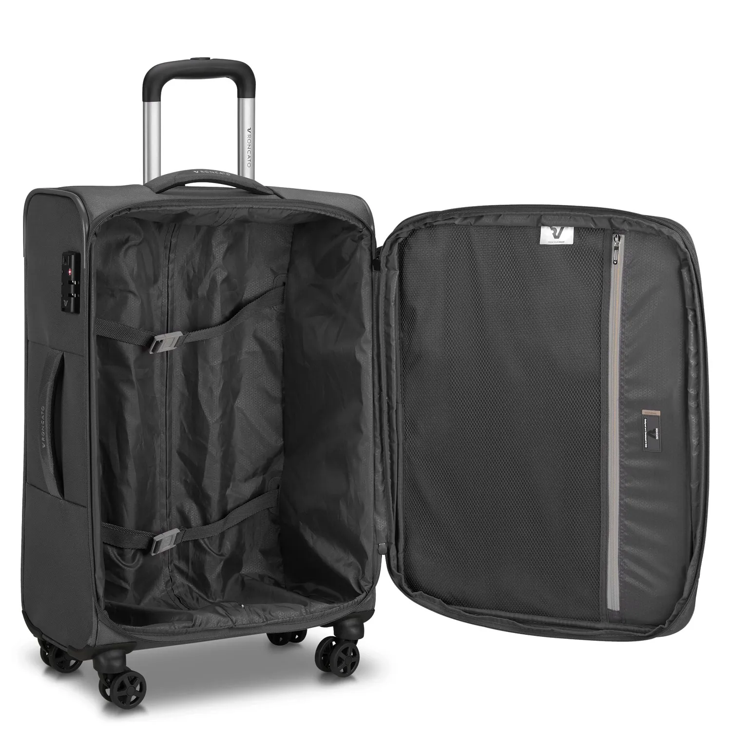 Roncato Twin trolley medio 65x44x27 73L TSA