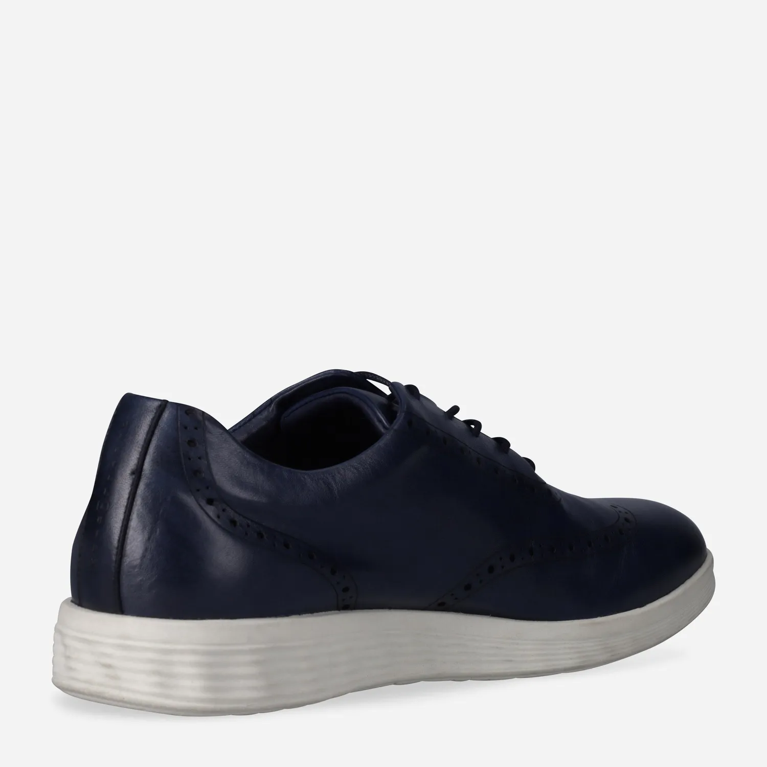 Jekyll & Hide Sicily Sneaker scarpe Navy pelle traforata