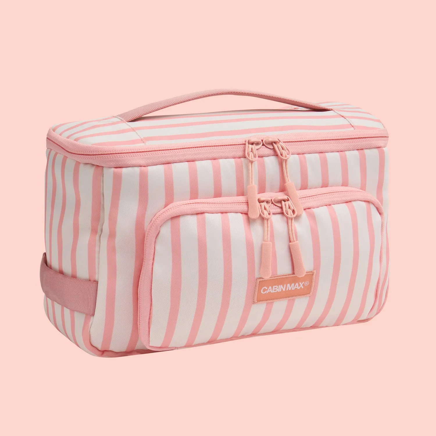 Cabin Max Classic Striped trousse viaggio rosa righe