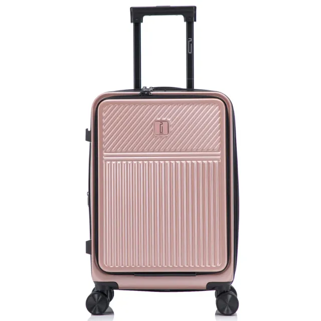 CELIMS Premium 58 cm valigia cabina apertura frontale Rose estensibile
