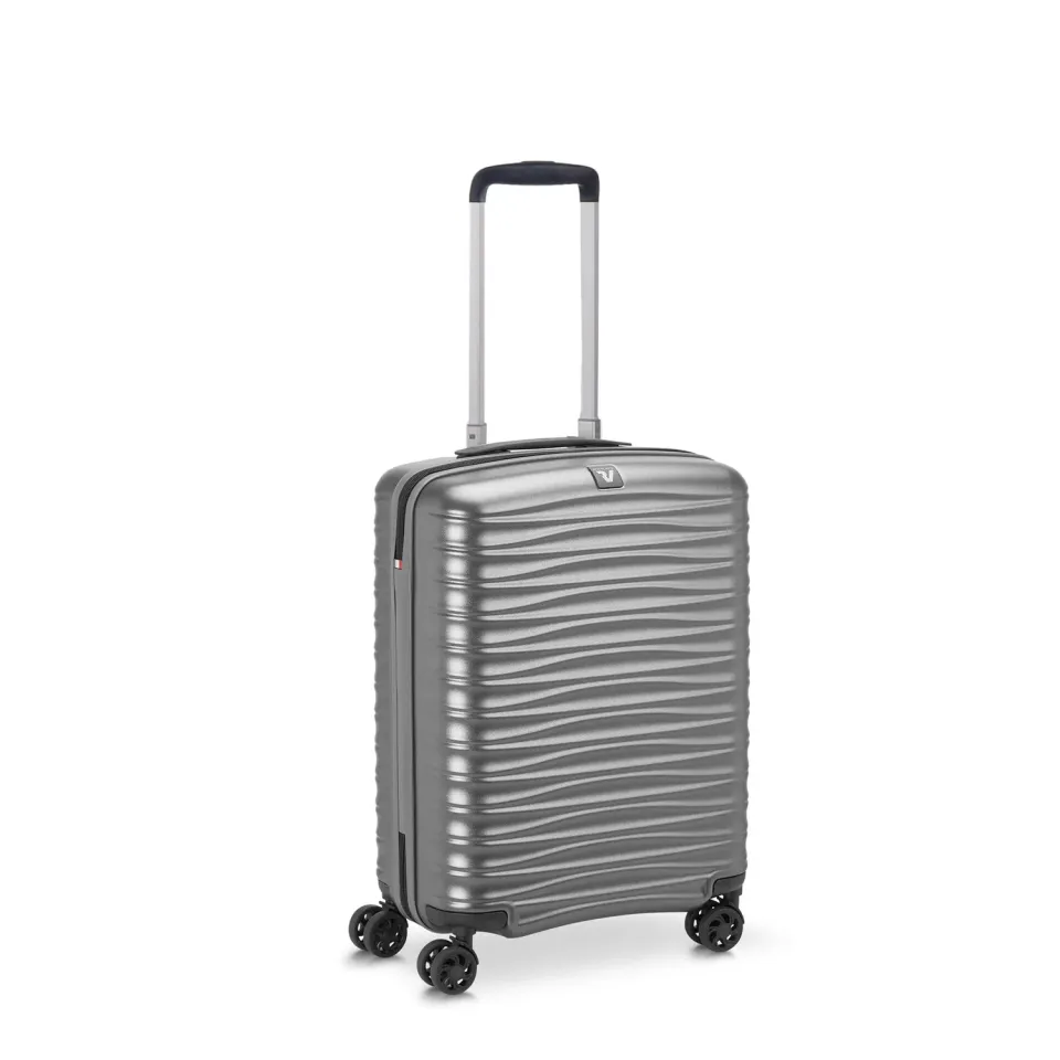 Roncato Wave 55 cm Trolley Cabina Champagne 4 Ruote TSA