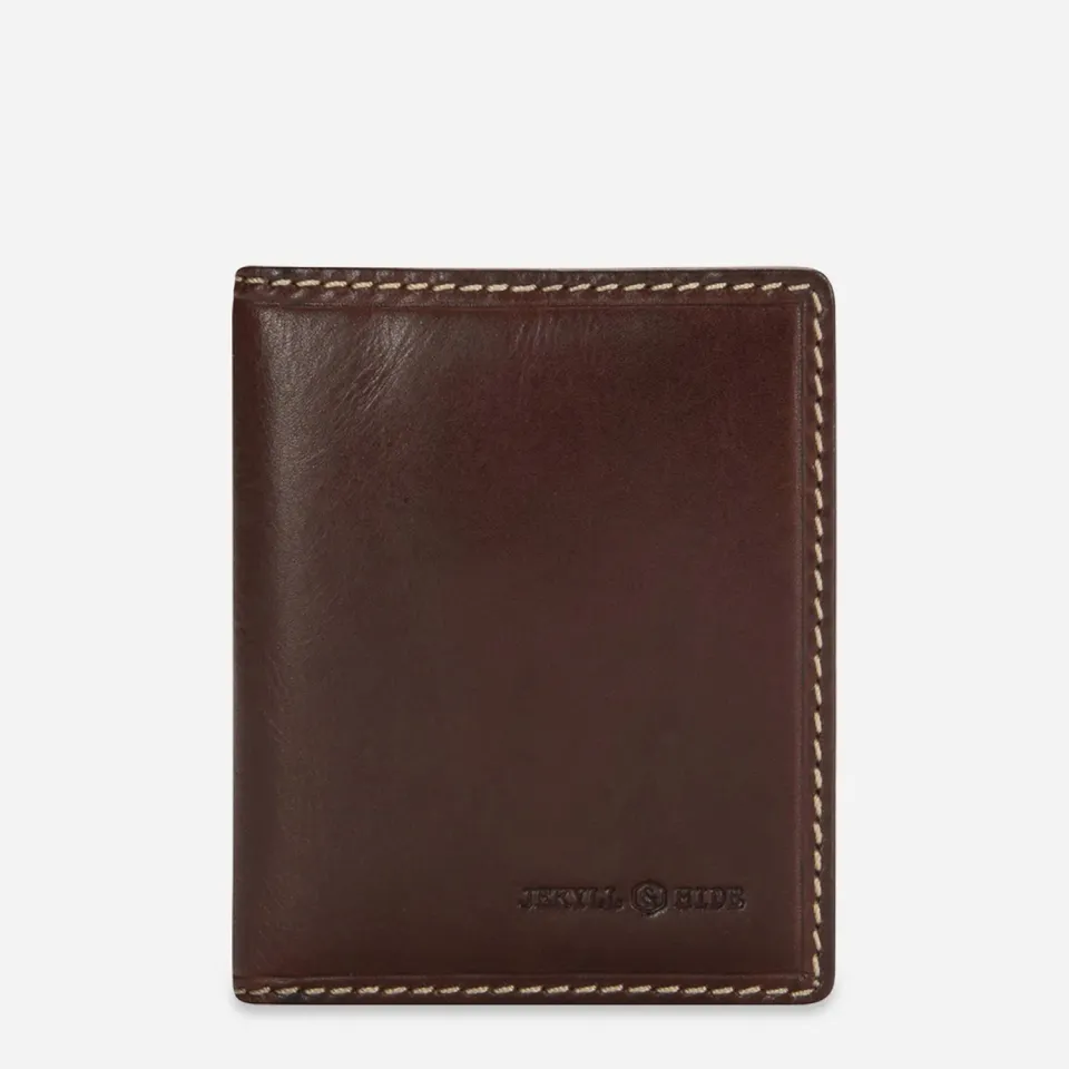 Jekyll & Hide Monaco portacarte pelle nero 5-8 carte