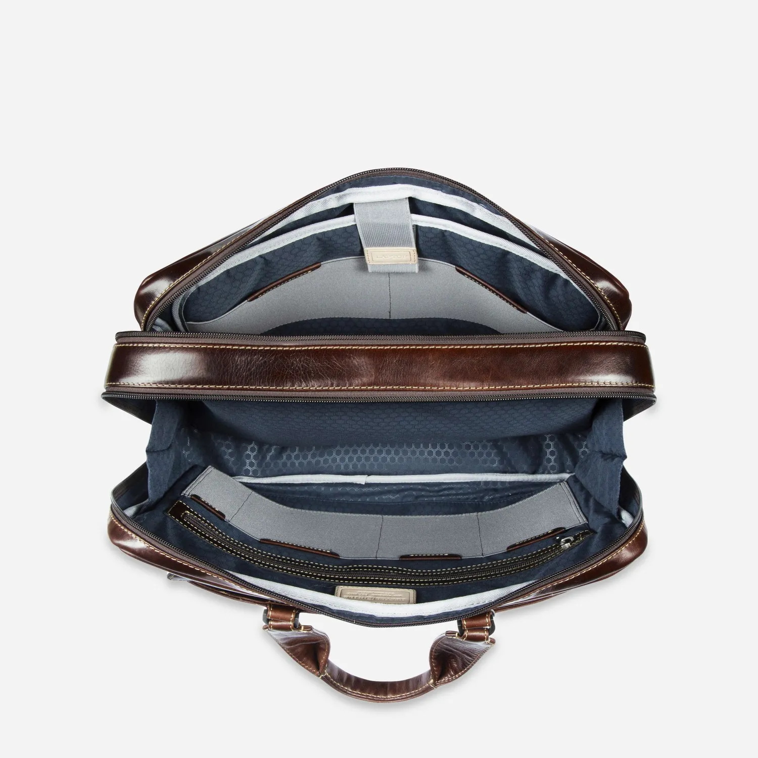 Jekyll & Hide Large Laptop Briefcase cartella 17" nera RFID