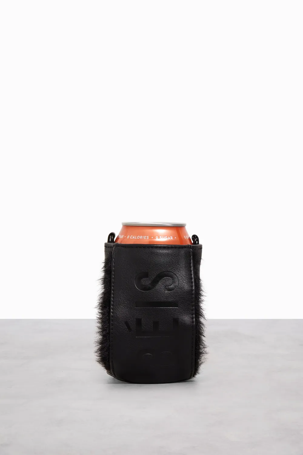 Beis The Koozie Sling Tracolla Porta Bevanda Nera con tasca