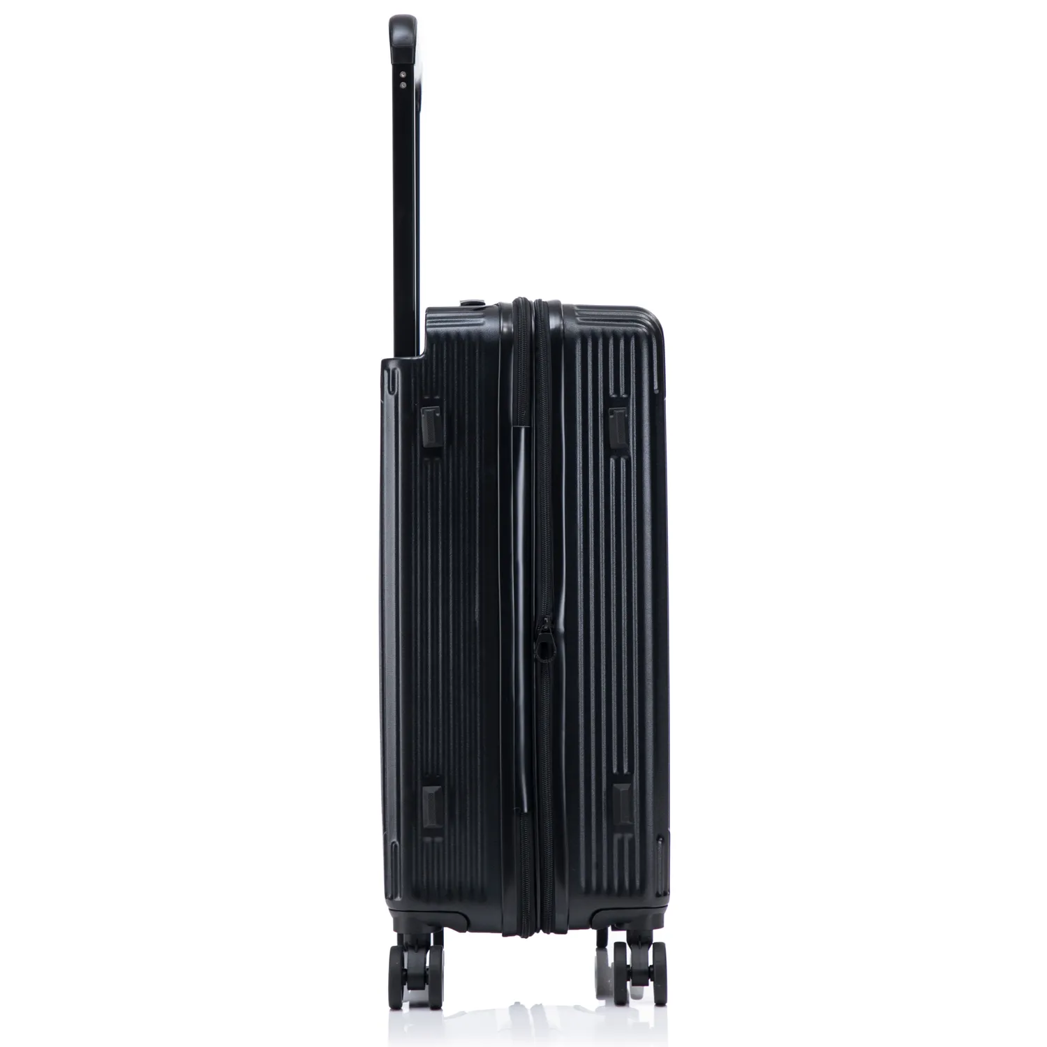 CELIMS Premium Wide Trolley XL 75cm stiva ABS nero TSA