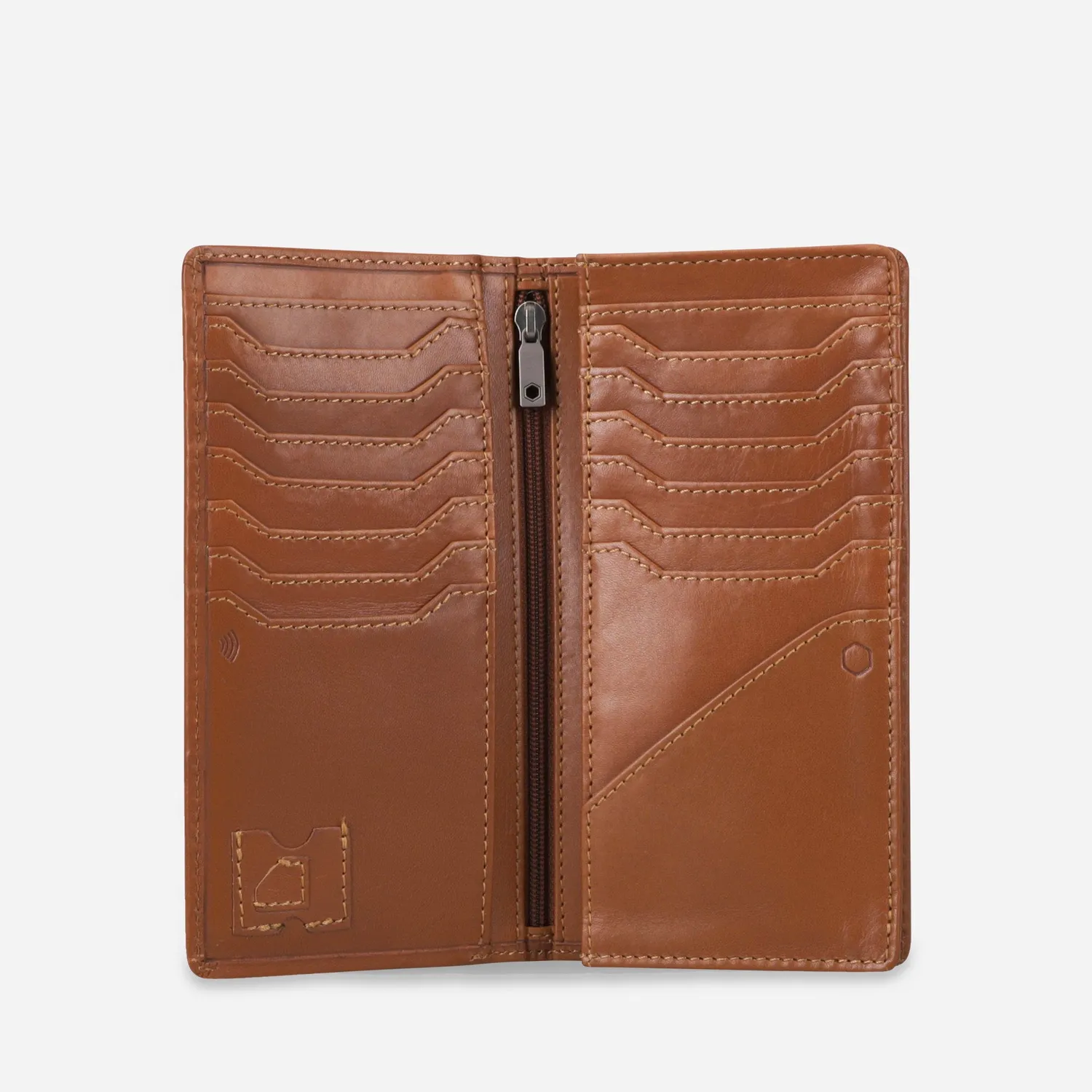 Jekyll & Hide Oxford Portafoglio Viaggio Nero pelle RFID