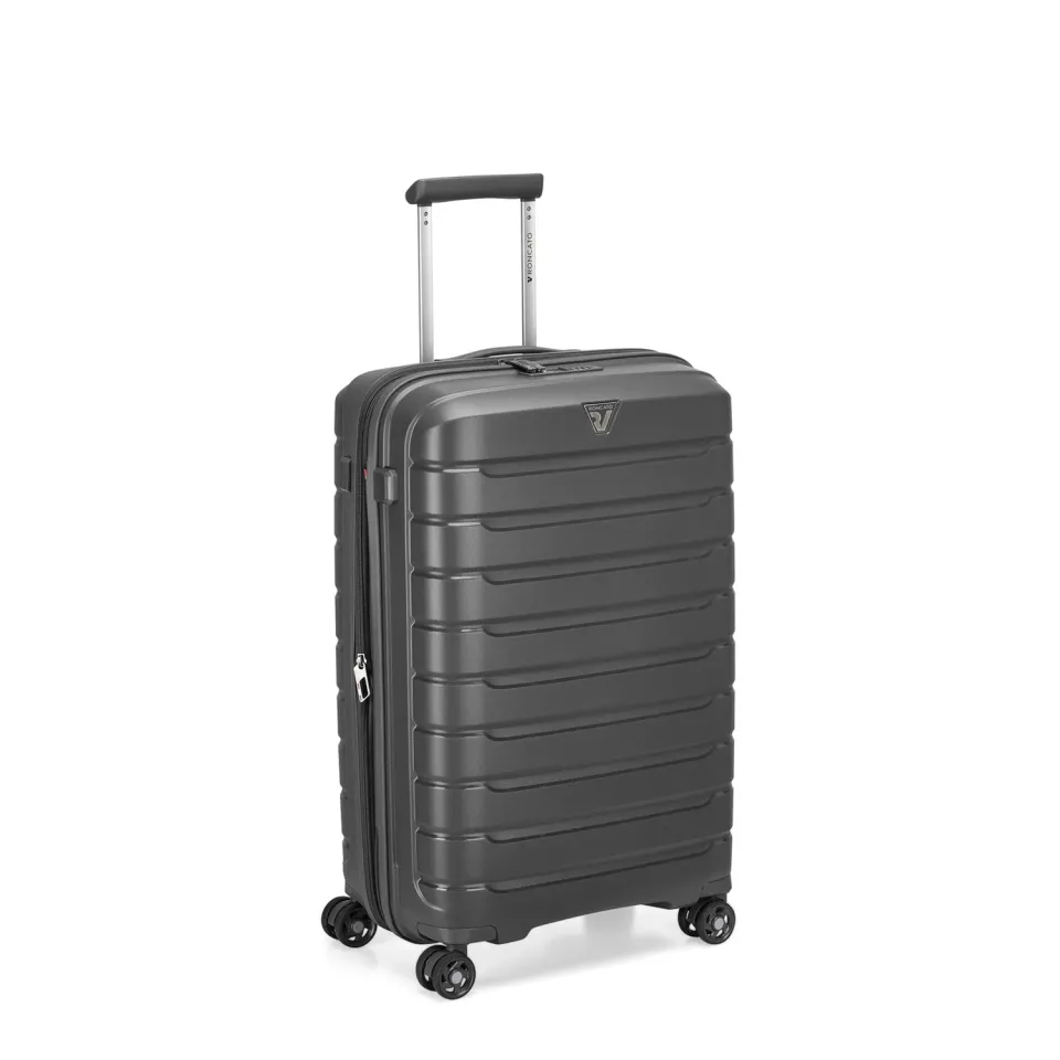 Roncato B-Flying Trolley Medio 68cm Espandibile Antracite 73L