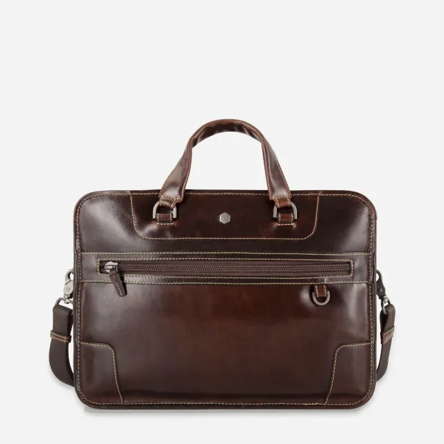 Jekyll & Hide Oxford Medium Briefcase Cartella Pelle 15"