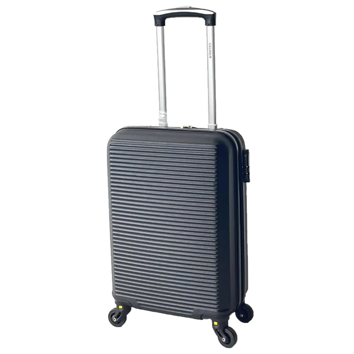CELIMS XS Valigia Cabina 45 cm + Beauty Case Nero ABS