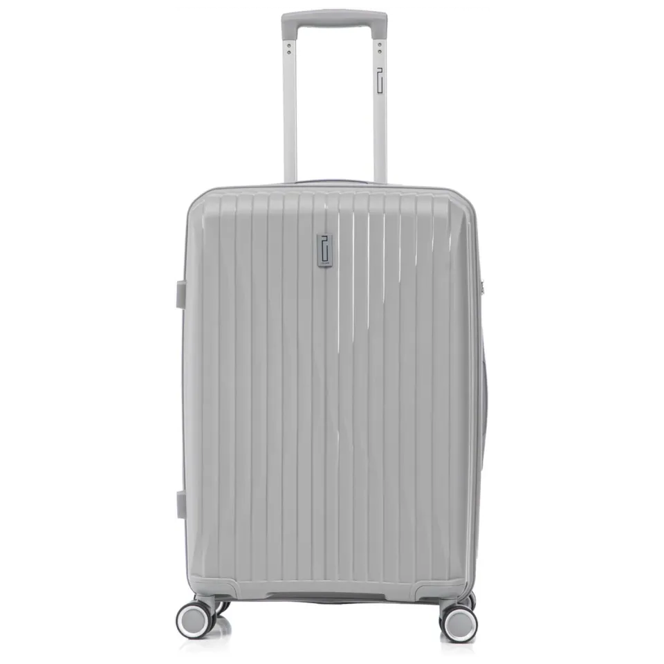 CELIMS SkyCruiser L 65cm valigia stiva grigia in polipropilene