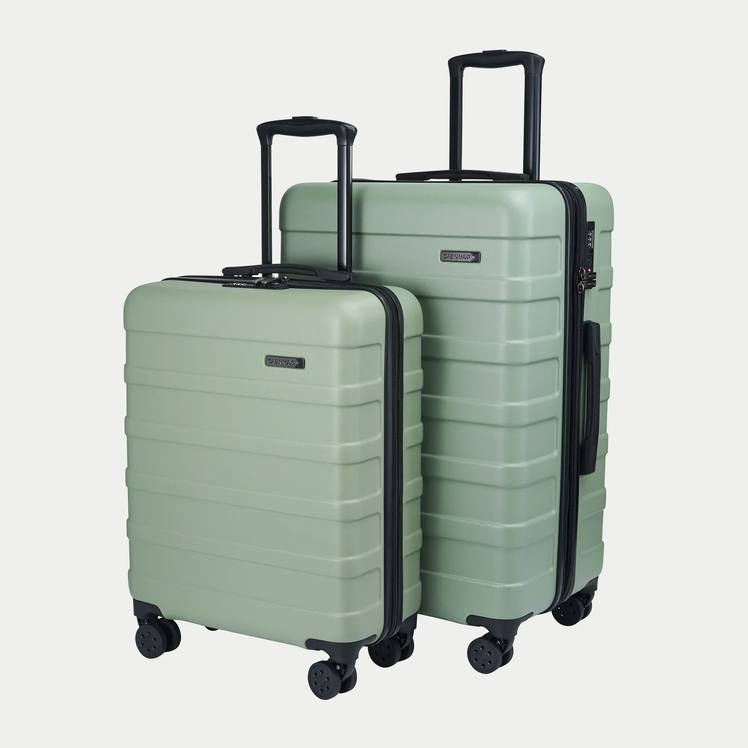 Cabin Max Lyon Anode set valigie 100L+40L Bodo Green rigide