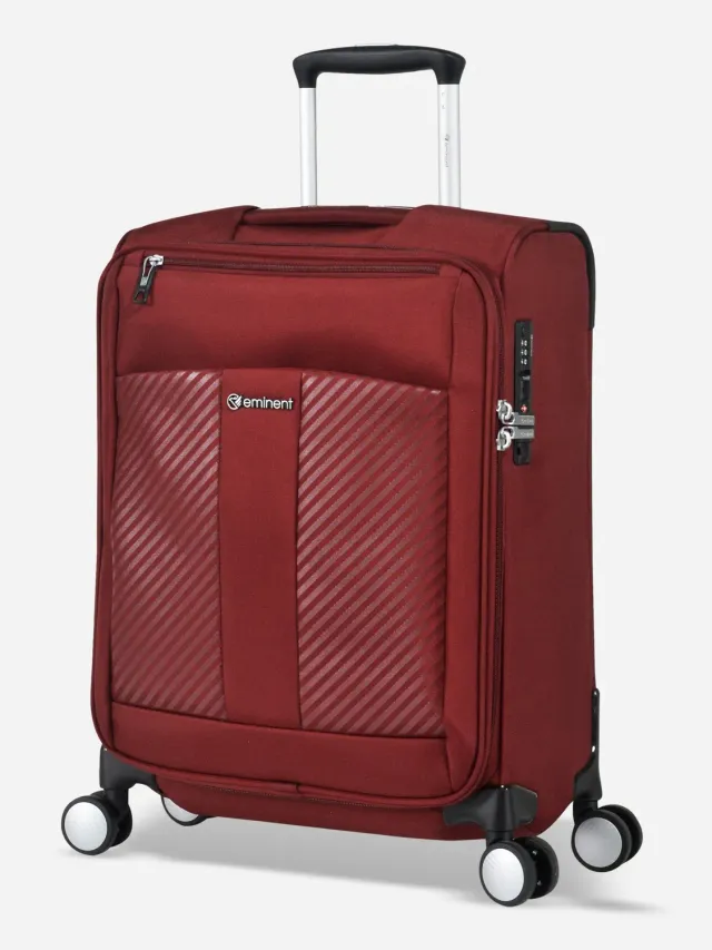 Eminent Columbus Cabina trolley morbido rosso idrorepellente