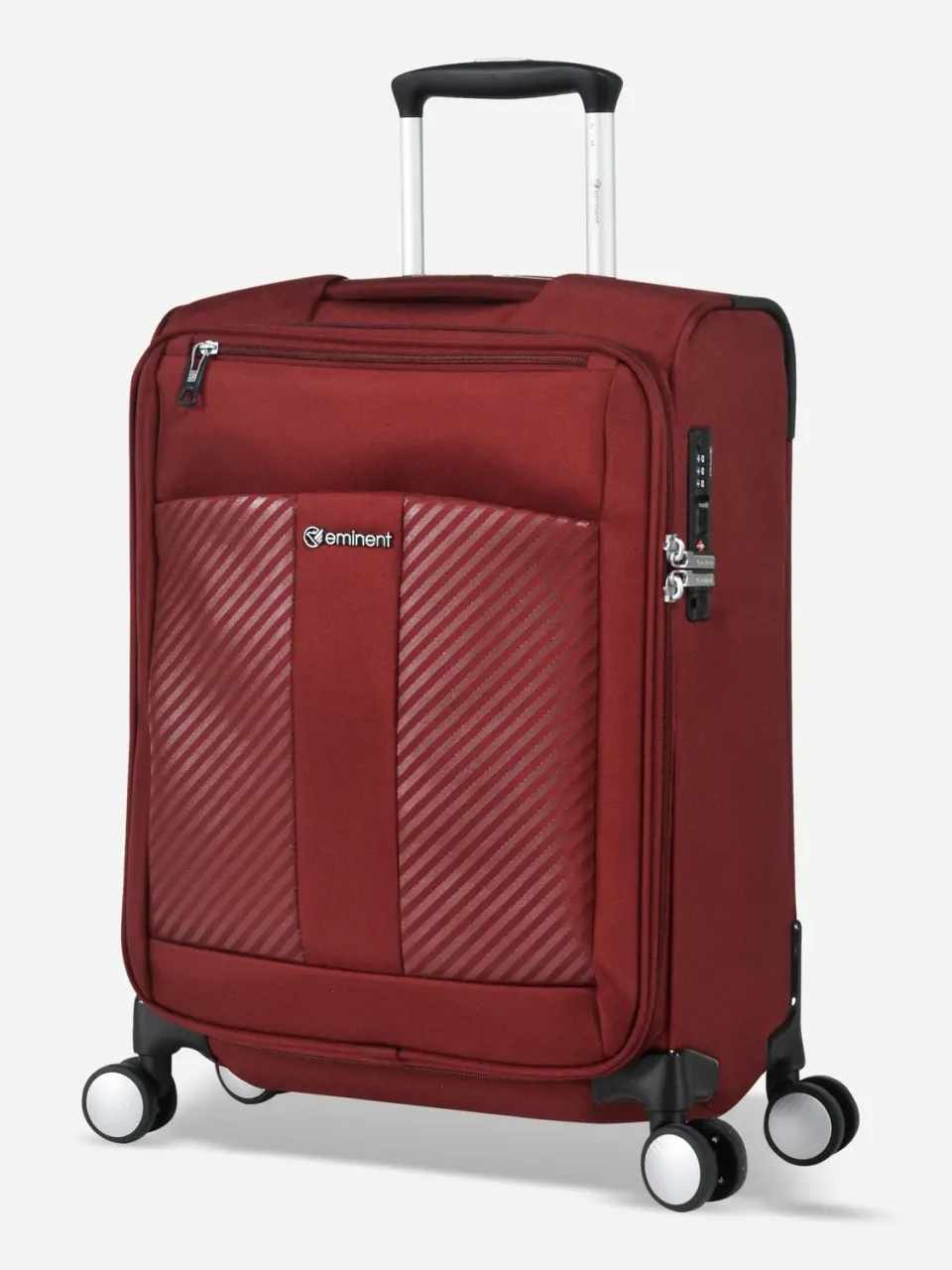 Eminent Columbus Cabina trolley morbido rosso idrorepellente
