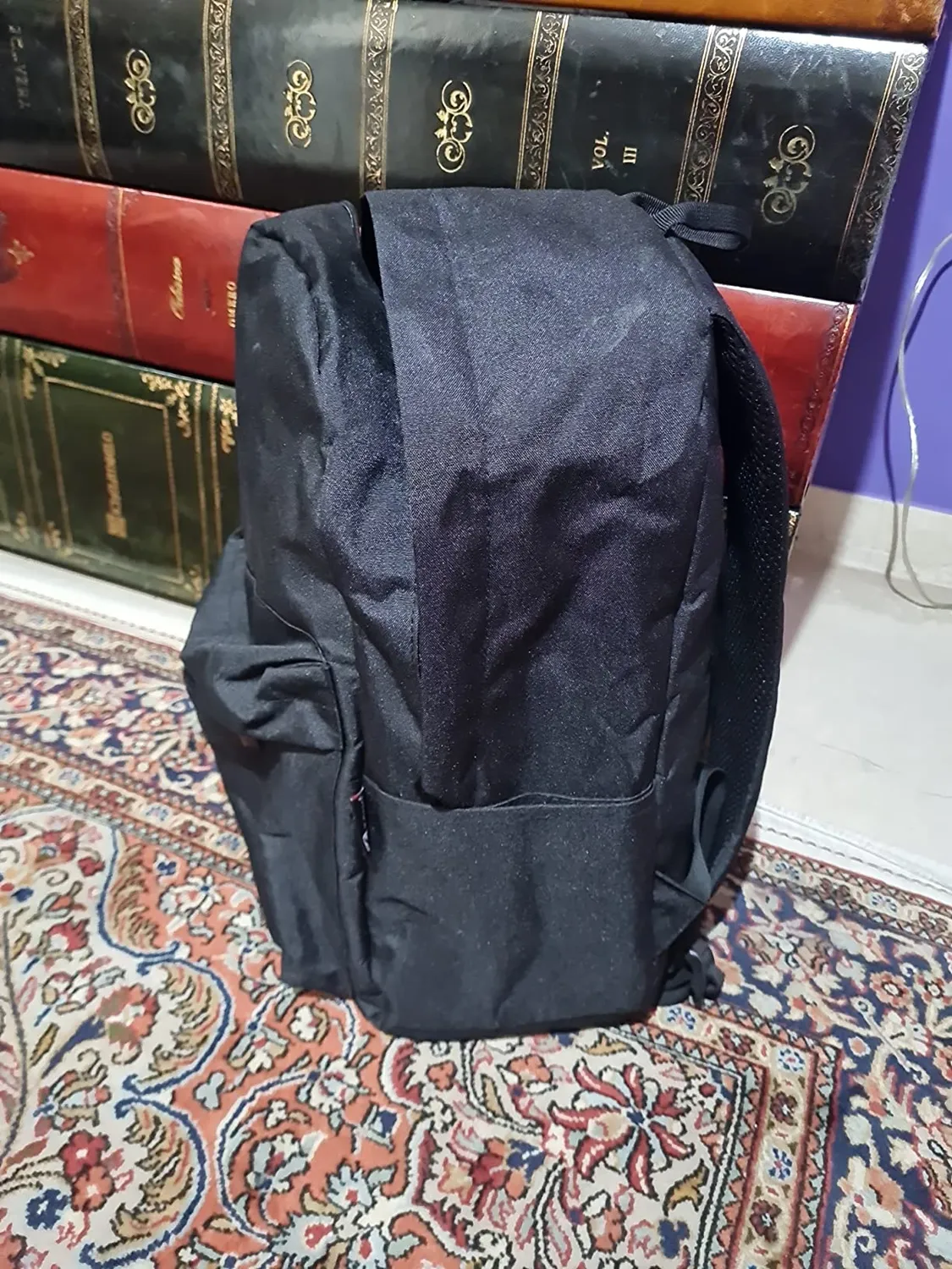 Kono zaino scuola leggero blu scuro 22L laptop 15,6"