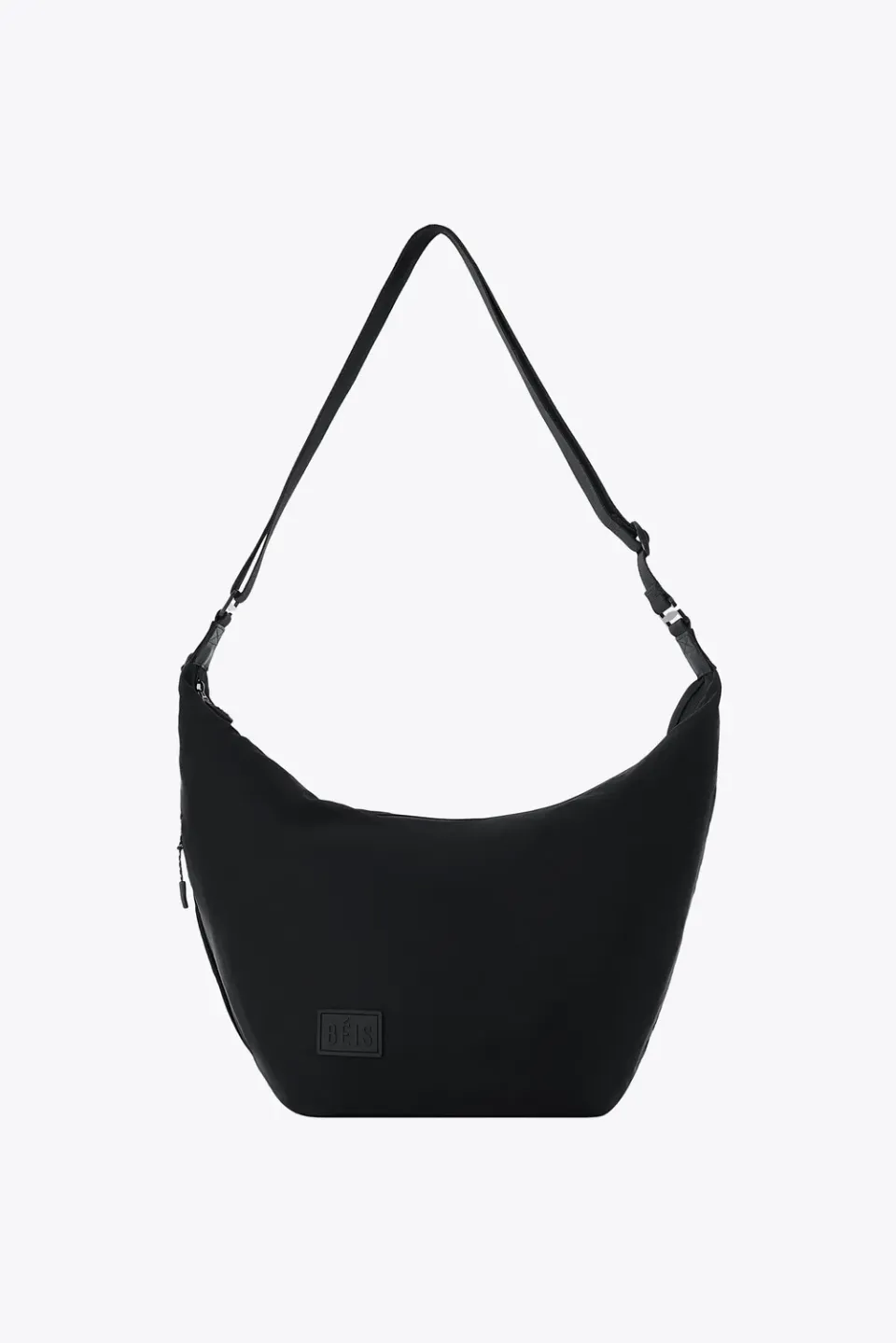 Beis Crescent Catchall borsa tracolla nera idrorepellente