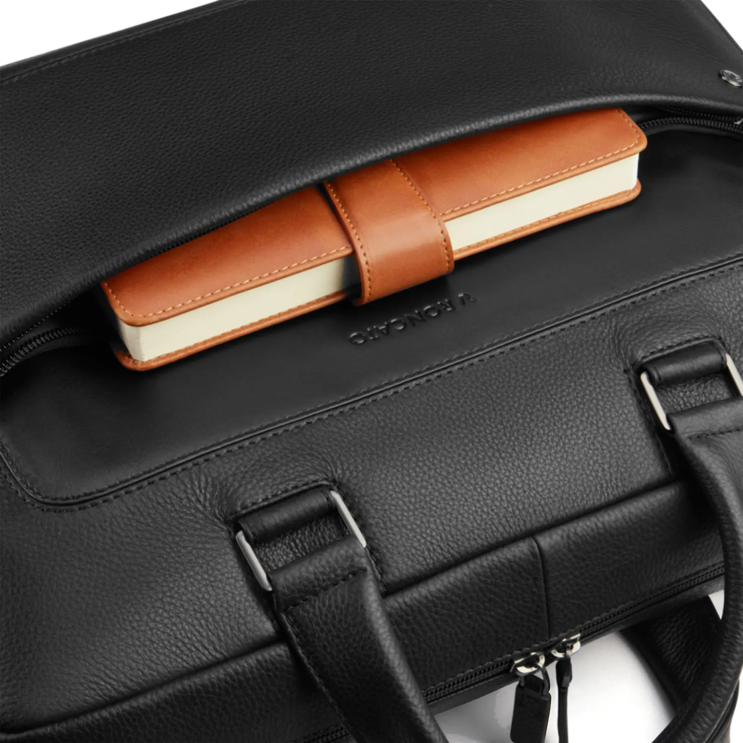 Roncato Alaska Borsa 2 Manici Nero