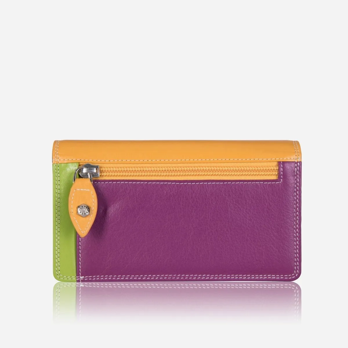 Jekyll & Hide Caribbean Large Purse borsetta pelle Pacific