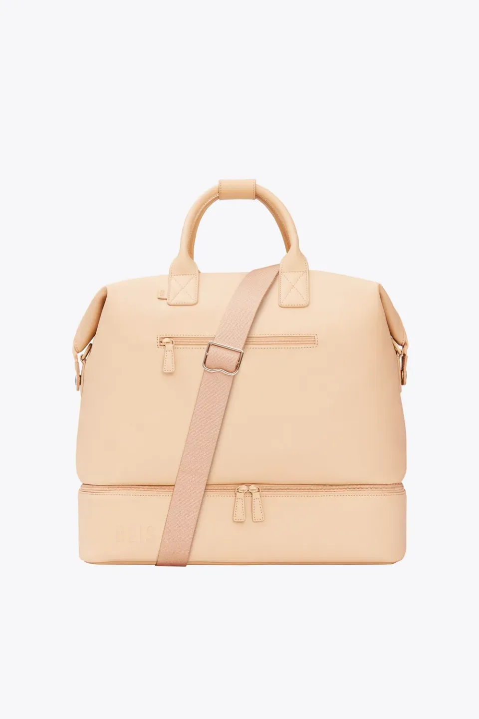 Beis Premium Weekender Borsone Beige Pelle Vegana