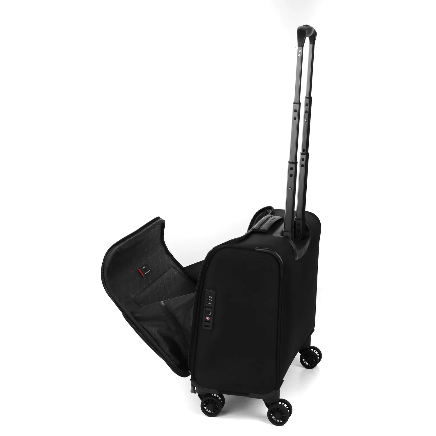 Roncato Biz 4.0 Trolley Porta PC 15.6" 4 Ruote Nero con USB