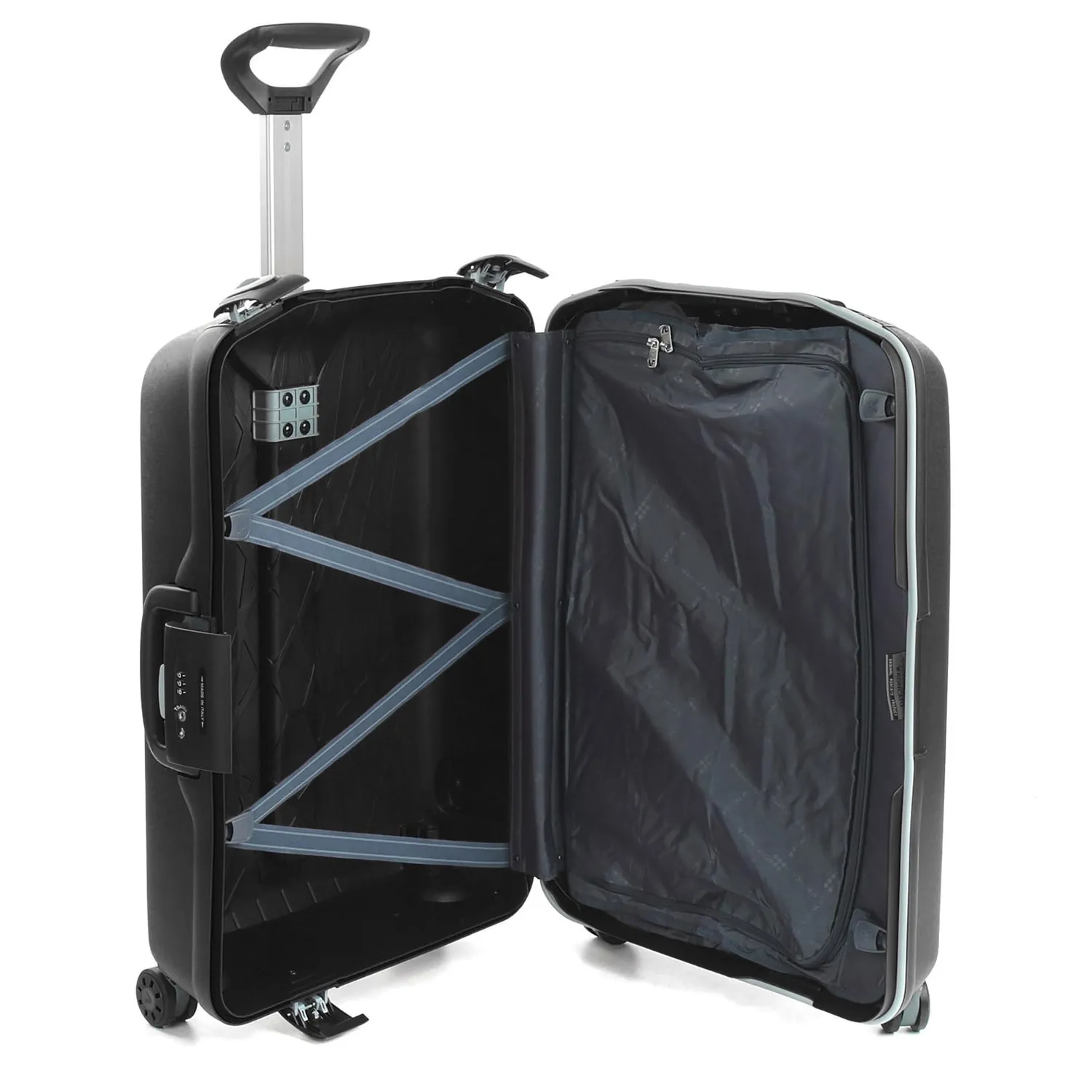 Roncato Light 68 cm trolley nero grande leggero