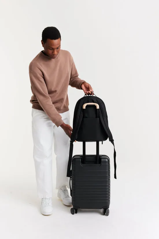 Beis Commuter zaino lavoro nero da cabina con tasca PC