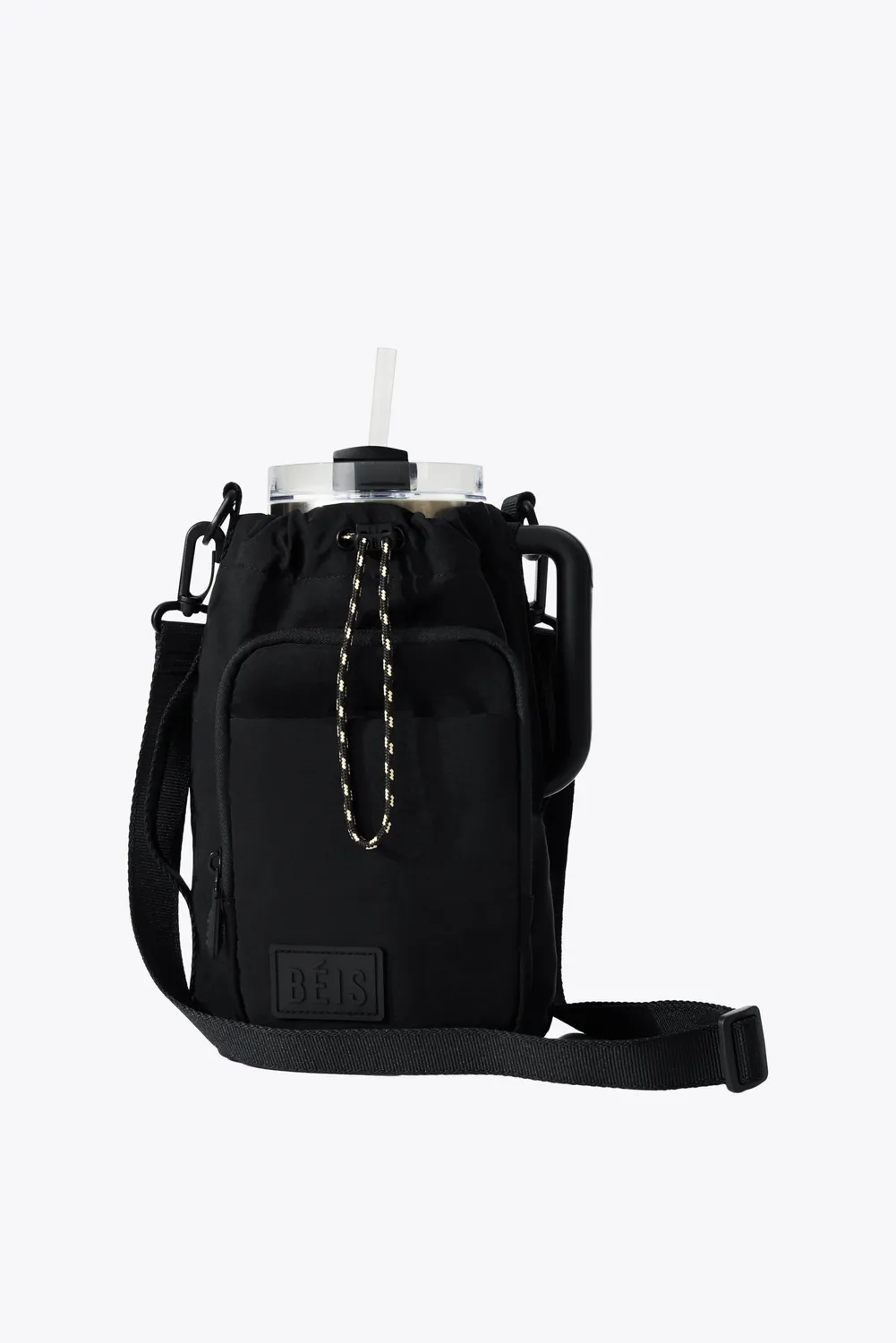 Beis Magnetic Water Bottle Sling Tracolla portaborraccia nero magnetica