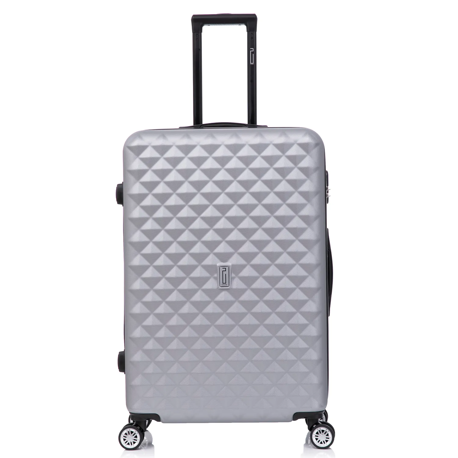 CELIMS Urban Valigia Stiva XL 75 cm ABS Argento con Beauty