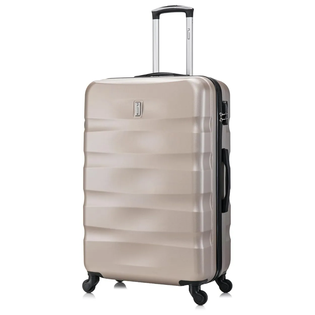 CELIMS AeroWave set 5 valigie champagne ABS 75+65+55cm