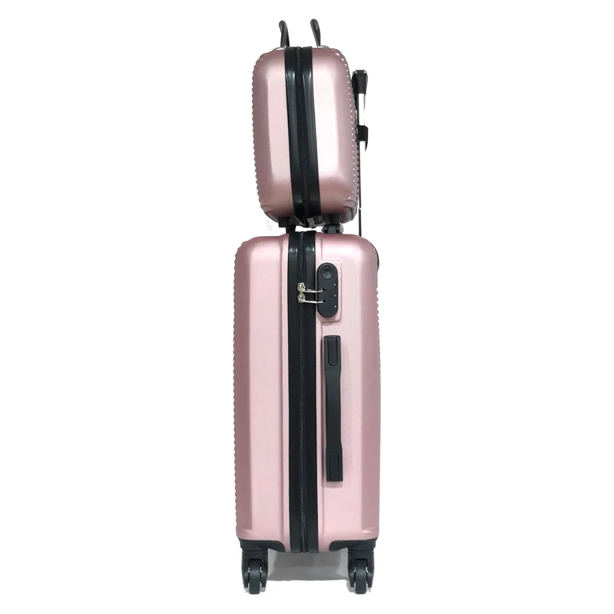 CELIMS Weekend S valigia cabina rigida rosa gold 55 cm + beauty